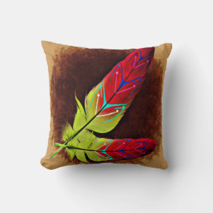 Indianerfeathers dekorative Throw Kissen