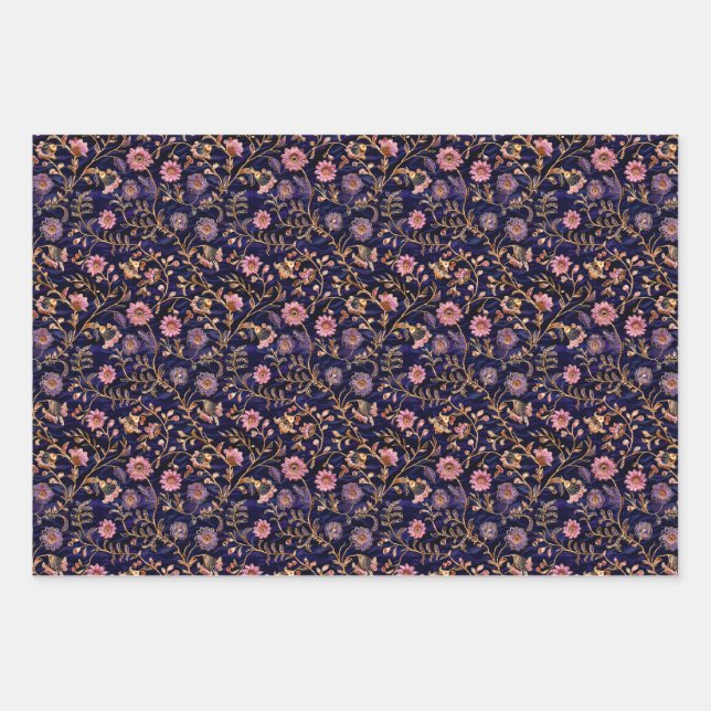 Indianerfest Geschenkpapier Set (Vorderseite)