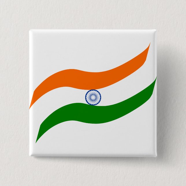 Indianerflagge Button (Vorderseite)