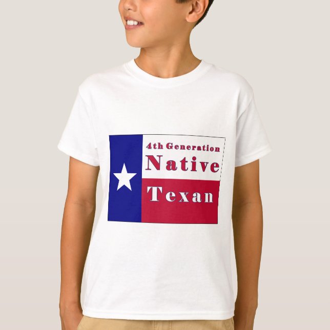 Indianerflagge der 4. Generation T-Shirt (Vorderseite)