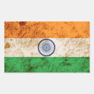 Indianerflagge Rechteckiger Aufkleber