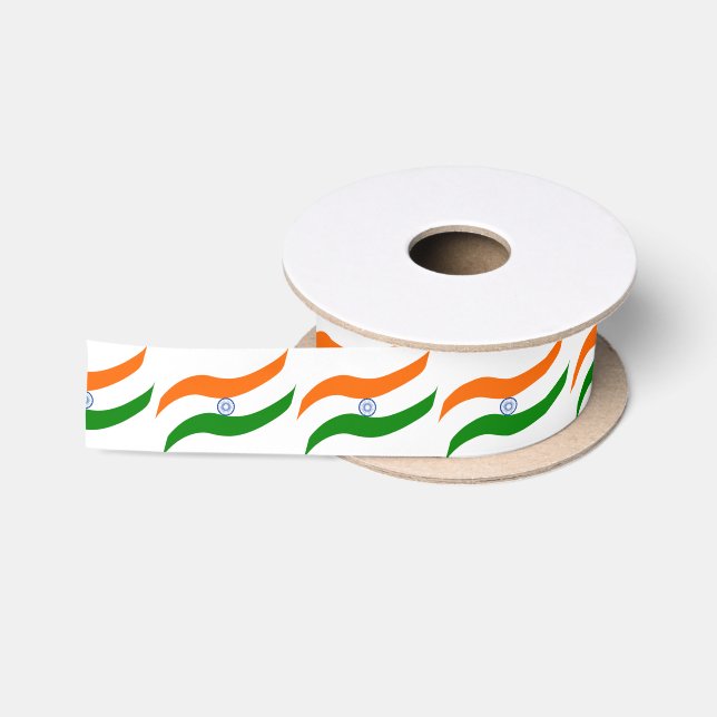 Indianerflagge Satinband (Spule)