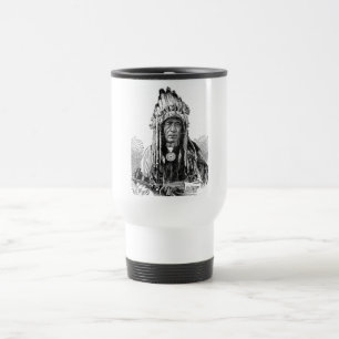 Indianerhäuptling-Tasse Reisebecher