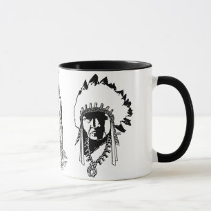 Indianerhäuptling-Tasse Tasse