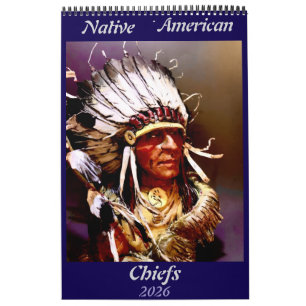 Indianerhäuptlinge-Kalender Kalender