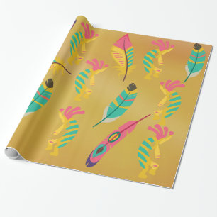 Indianerin Kokopelli Gift Wrapping Paper Geschenkpapier