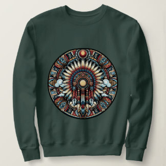 Indianerin Mandala Sweatshirt