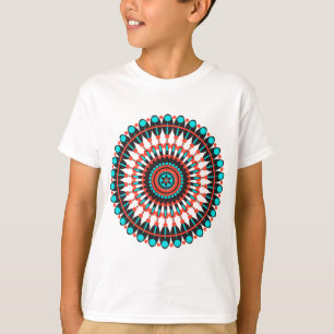 Indianerin Mandala T-Shirt