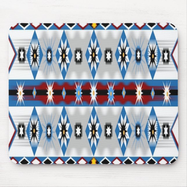 Indianerin Sioux Mousepad (Vorne)