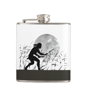 Indianerischer Vinyl Wrapped Flask Flachmann