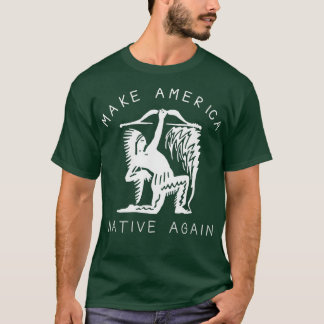 Indianerisches amerikanisches ArtTShirt 1 T-Shirt