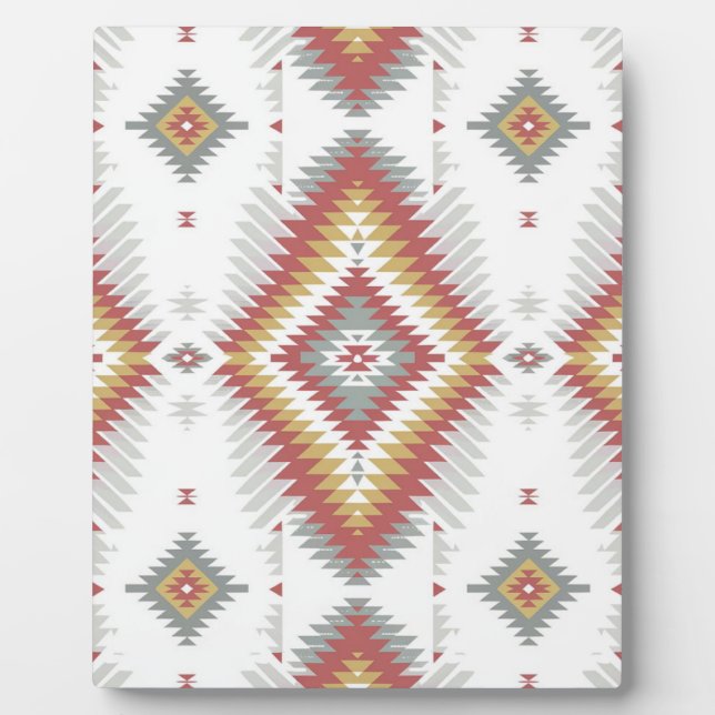 Indianerisches Muster Fotoplatte (Vorderseite)