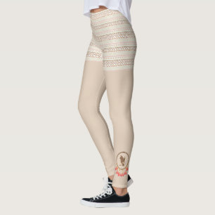 Indianerisches Muster mit Dreamcatchers Leggings