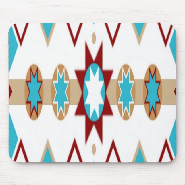 Indianerisches Muster Mousepad (Vorne)