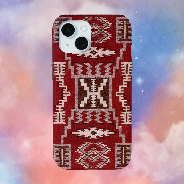 Indianerisches Storm-Muster Case-Mate iPhone Hülle (Native American Storm Pattern Phone Case)