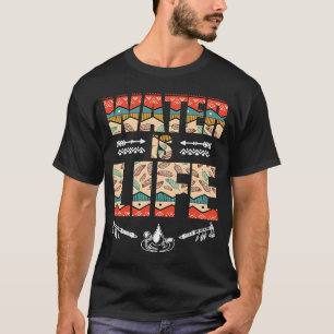 Indianerisches Wasser - Leben 1 T-Shirt