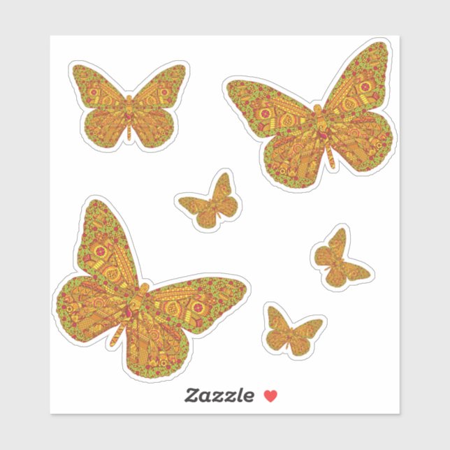 Indianerkontraktsticker Aufkleber (Blatt)