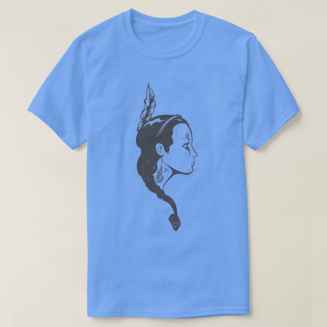 Indianerküstensalisch (7) T-Shirt (Design vorne)