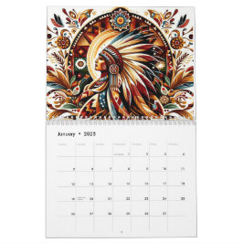 Indianermann Kalender