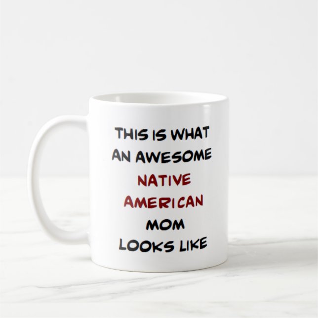 Indianermutter, großartig kaffeetasse (Links)