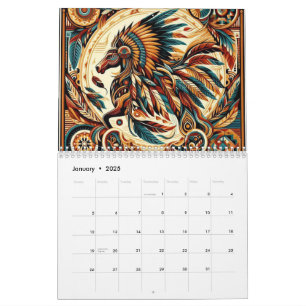 Indianerpferd Kalender