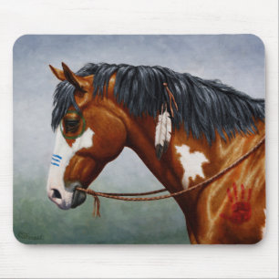 Indianerpferd Mousepad