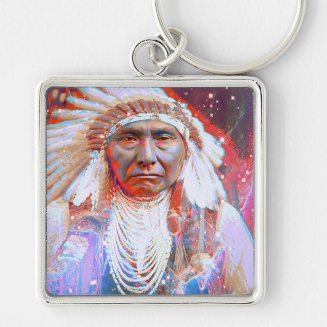 Indianerpferd Schlüsselanhänger (Vorne)