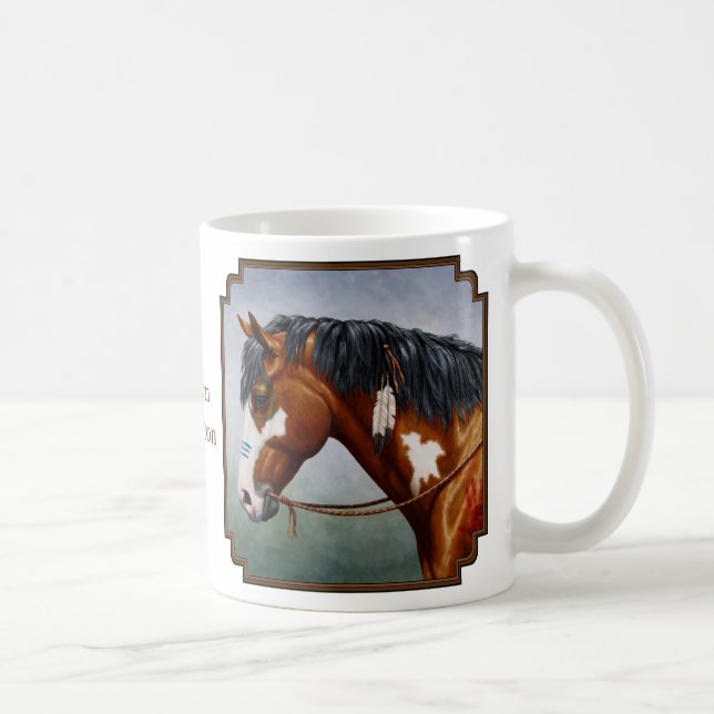 Indianerpferd Tasse (Rechts)