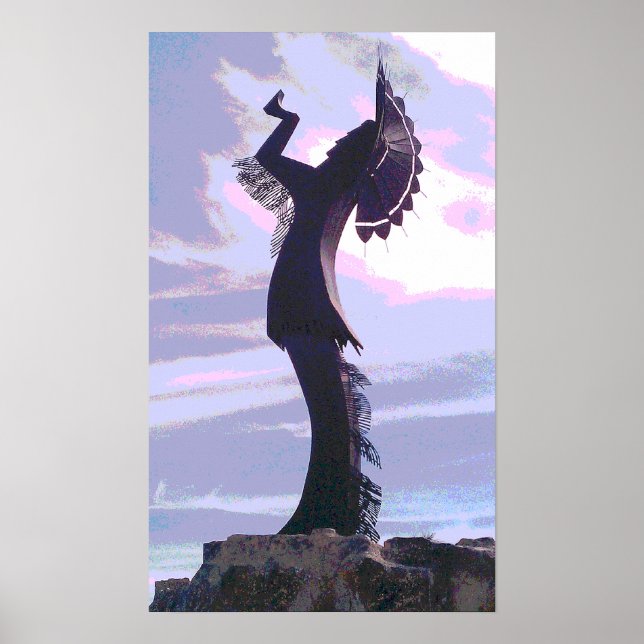 Indianerposter Poster (Vorne)