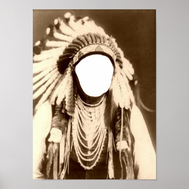 Indianerposter Poster (Vorne)
