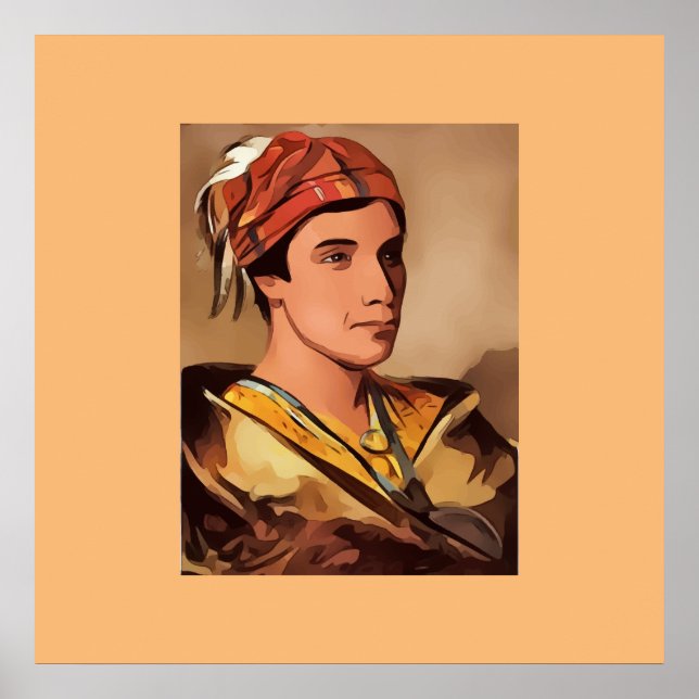 Indianerposter Poster (Vorne)