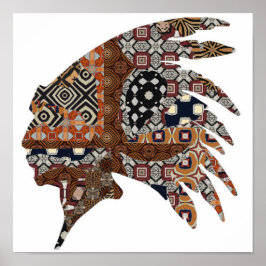 Indianerposter Poster