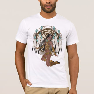 Indianerprinzessin und Pferd-Shirt T-Shirt