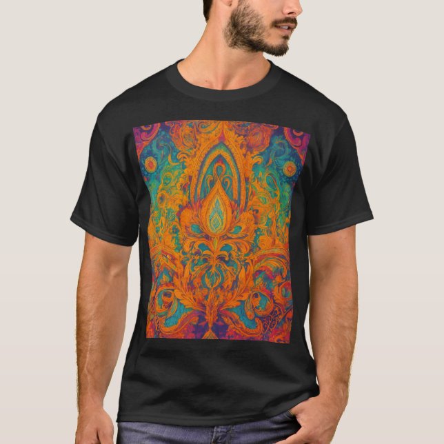 Indianerrangoli-T - Shirt (Vorderseite)