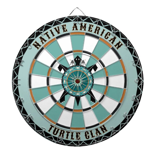 Indianerschildkröte Dartscheibe (vorne)