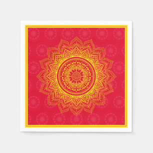 Indianerschmuck Serviette