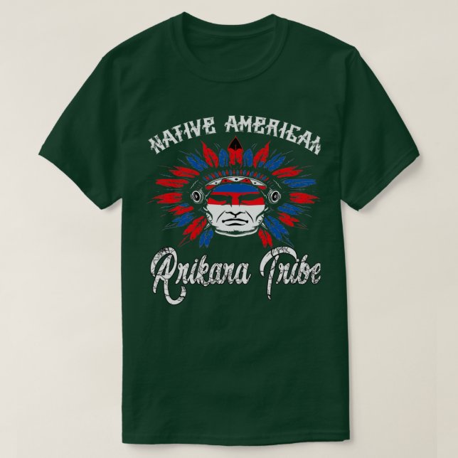 Indianerstamm Arikara 1 T-Shirt (Design vorne)
