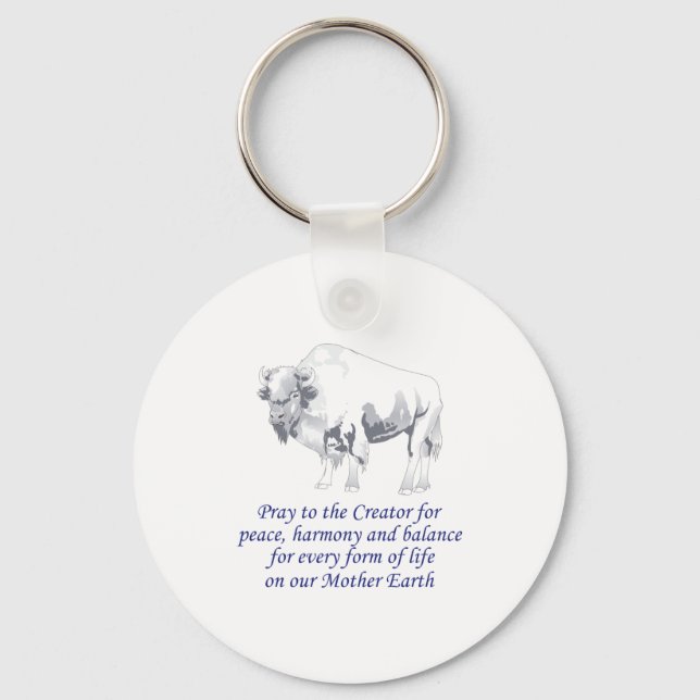 Indianersymbolismus Schlüsselanhänger (Vorderseite)