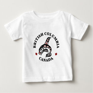 Indianerwal Red Haida Orca Killer Baby T-shirt