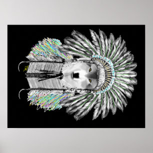 Indianerwolf Poster