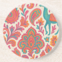 indianisch-böhmische Sinti und Roma-Stil Aquarell