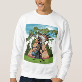 Indianisch-Inspirierte Ameise Sweatshirt