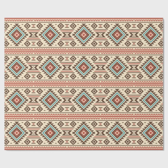 Indianische Kunst Geschenkpapier (Flach)