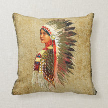 Indianische Prinzessin der Native Americans