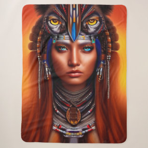 Indianischer Apache Sherpadecke