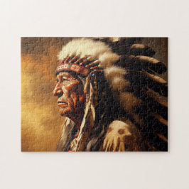 Indianischer Chef Puzzle