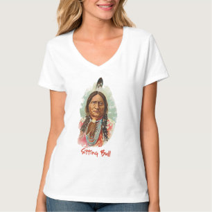 Indianischer Häuptling Spielkarten T-Shirt
