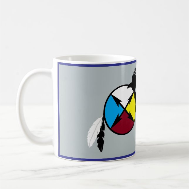 Indianischer Kaffee-Cup Kaffeetasse (Links)