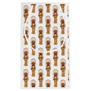 Indianischer Nussknacker-Weihnachtsgeschenktasche Kleine Geschenktüte