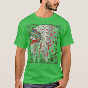 Indianischer Schädel 6 T-Shirt
